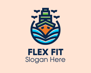 Big Boat Ship logo design