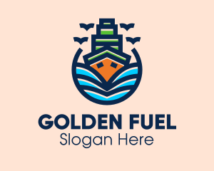 Big Boat Ship logo design