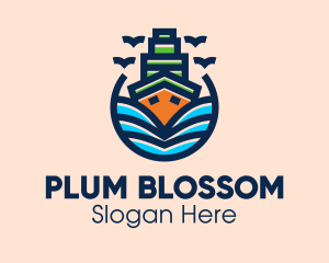 Big Boat Ship logo design