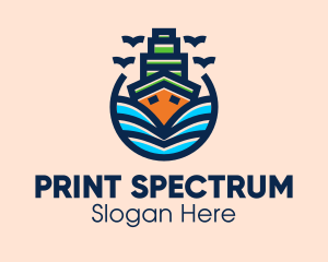 Big Boat Ship logo design