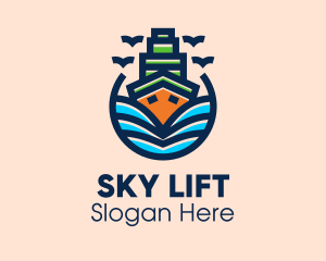 Big Boat Ship logo design