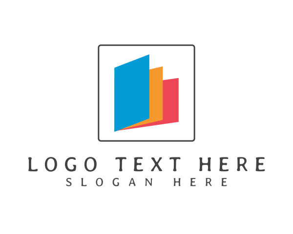 Book logo example 1