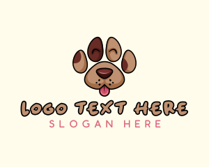 Dog Veterinary Pet logo