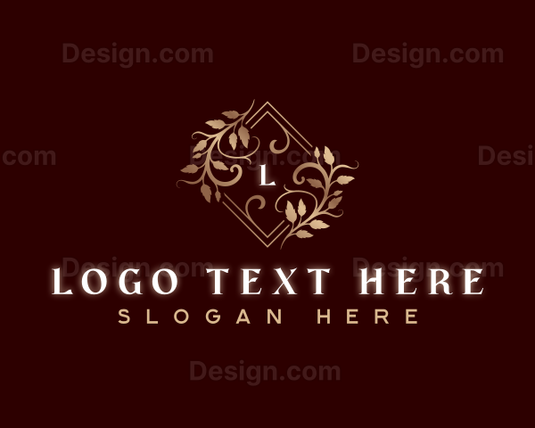 Elegant Vine Garden Logo