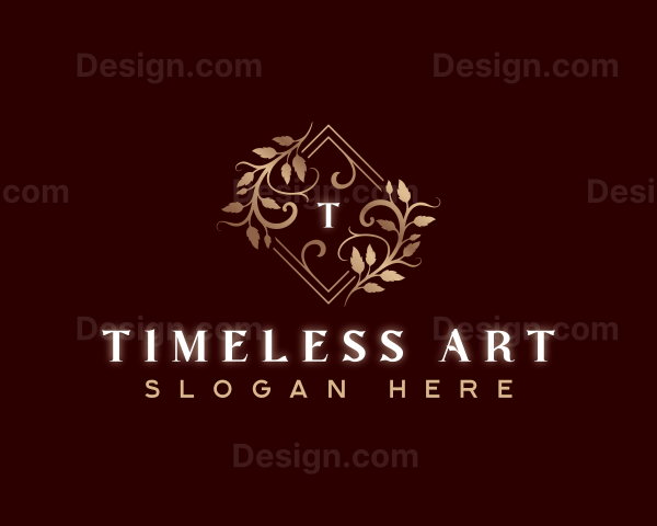 Elegant Vine Garden Logo