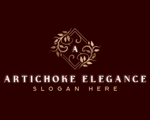 Elegant Vine Garden logo design