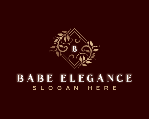 Elegant Vine Garden logo design