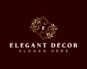 Elegant Vine Garden logo design