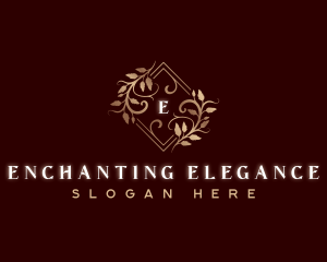 Elegant Vine Garden logo design