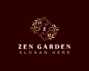 Elegant Vine Garden logo design