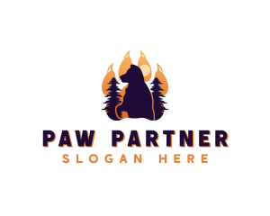 Bear Paw Forest logo design