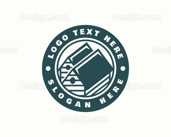 Roofing House Repair Logo