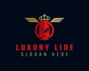 Luxury Wings Automotive logo design