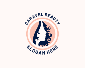 Beauty Hair Salon  logo design