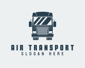 Logistics Cargo Truck logo design