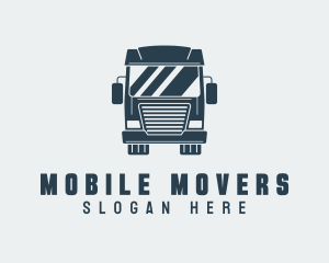 Logistics Cargo Truck logo design