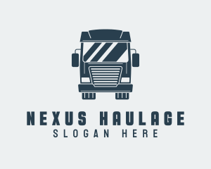 Logistics Cargo Truck logo design