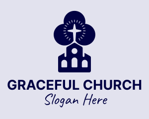Church Chapel Cloud logo design