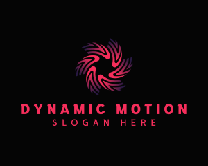 Professional Technology Motion logo design