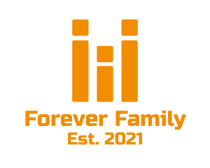 Minimalist Residential Family logo design