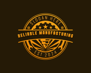 Laser CNC Manufacturing logo design