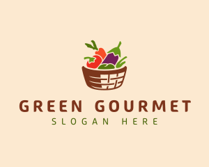 Vegetarian Food Basket logo
