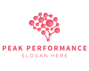 Pink Brain Science logo design