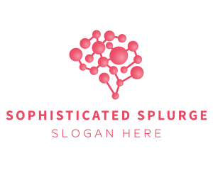 Pink Brain Science logo design