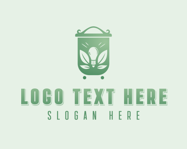 Trash Bin logo example 1