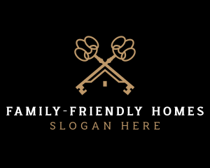 Key Residence Property logo design