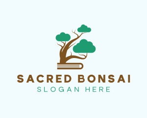 Bonsai Tree  Book  logo