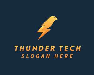 Gradient Thunder Bird logo