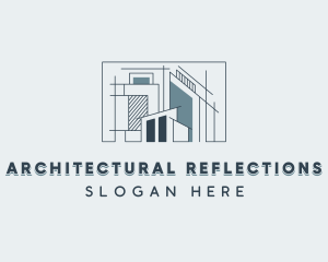 Architectural Property Structure logo design