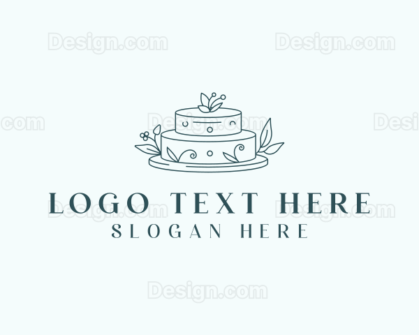 Baking Dessert Cake Logo