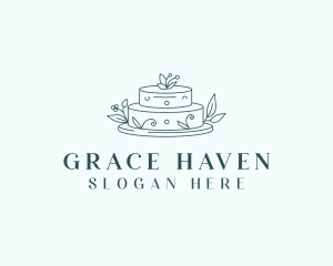 Baking Dessert Cake  Logo