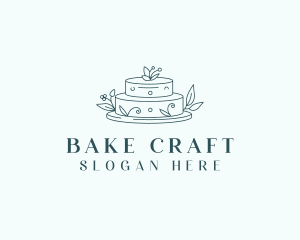 Baking Dessert Cake  logo design