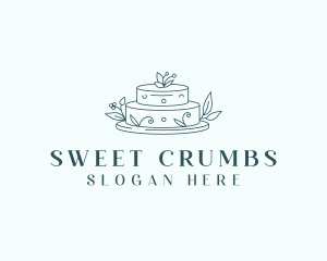 Baking Dessert Cake  logo design