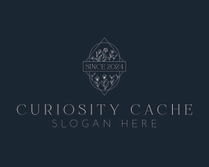 Stylish Floral Boutique Logo