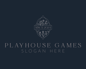 Stylish Floral Boutique Logo