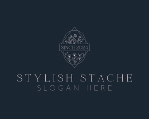 Stylish Floral Boutique Logo