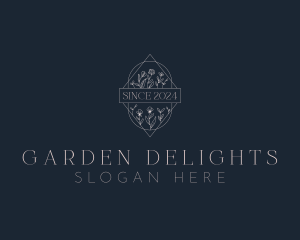 Stylish Floral Boutique logo design