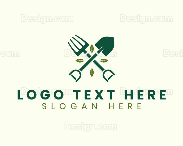 Nature Gardening Tools Logo