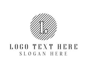 Circle Striped Generic Business logo