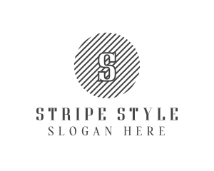 Circle Striped Generic Business logo design