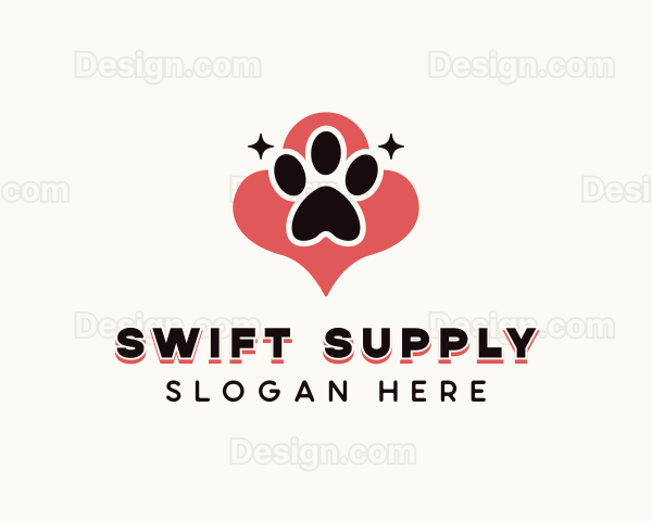 Paw Pet Veterinarian Logo