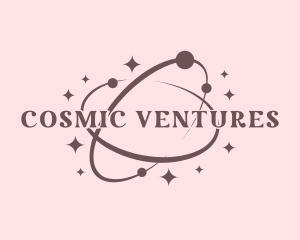 Galaxy Cosmic Orbit logo design