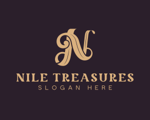 Jewelry Artisan Letter N logo design