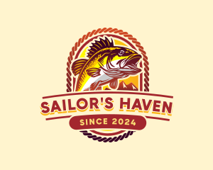 Fish Seafood Fishing logo design