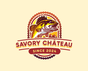 Fish Seafood Fishing logo design