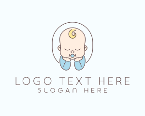 Cute Infant Baby logo